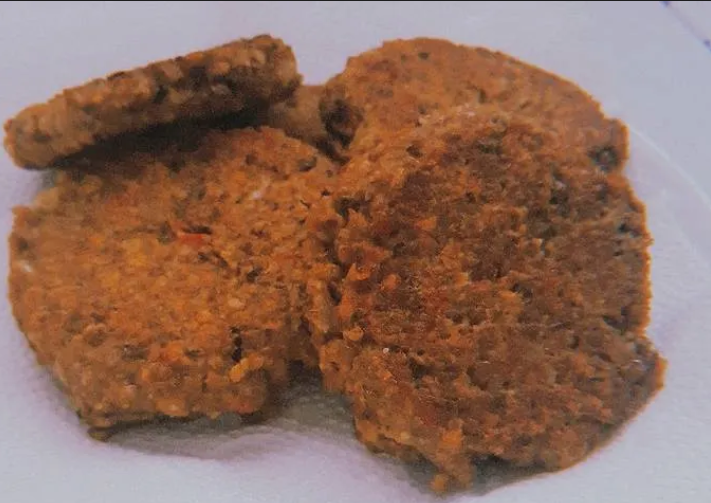 Medallones de Lentejas, Garbanzos y Arroz Yamani